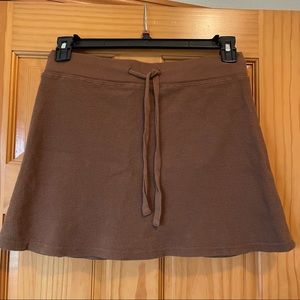 Brandy Melville Brown Mini Skirt. Brand new, never worn.